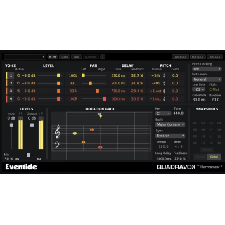 Eventide Quadravox Plugin 效果器 (序號下載版)